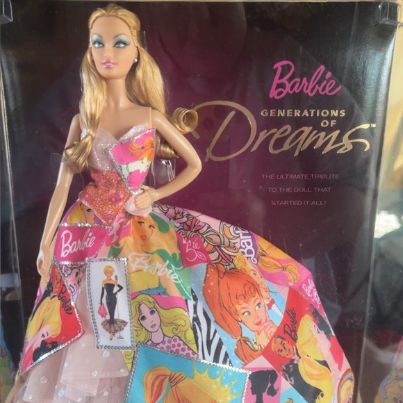 Barbie Other - Barbie Generations of Dreams Doll in Pink and Gold